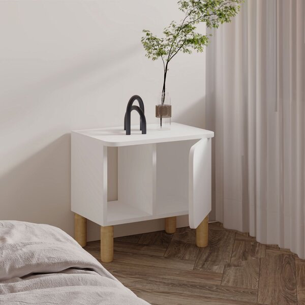 Hanah Home Nightstand White River - White