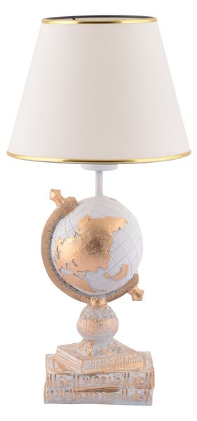 Opviq Asztali lámpa White Gold World - Fehér