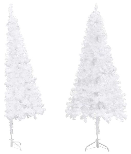 Műfenyők PVC, Steel White