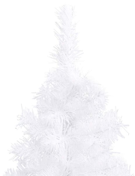 Műfenyők PVC, Steel White