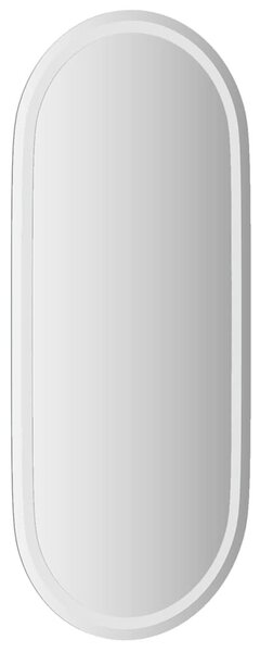 Ovális LED-es fürdőszobai tükör 100 x 45 cm