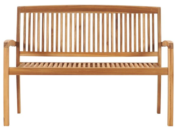 2 személyes tömör tíkfa kerti pad asztallal 120 cm