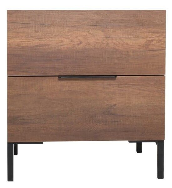 Hanah Home Dió Éjjeliszekrény Kmd-1720-Oo-1