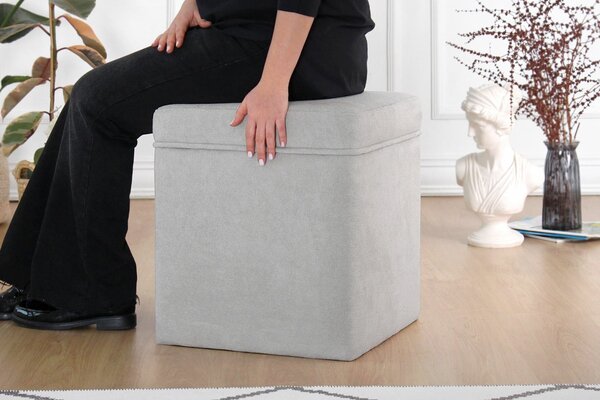 Atelier Del Sofa Mosvile szürke puff - szürke