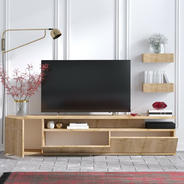 Hanah Home TV Unit Oak Alika