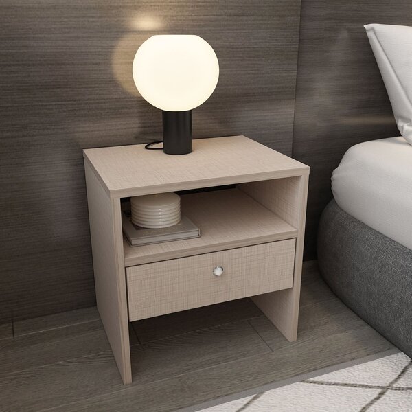 Hanah Home Nightstand Beige Nova - Beige