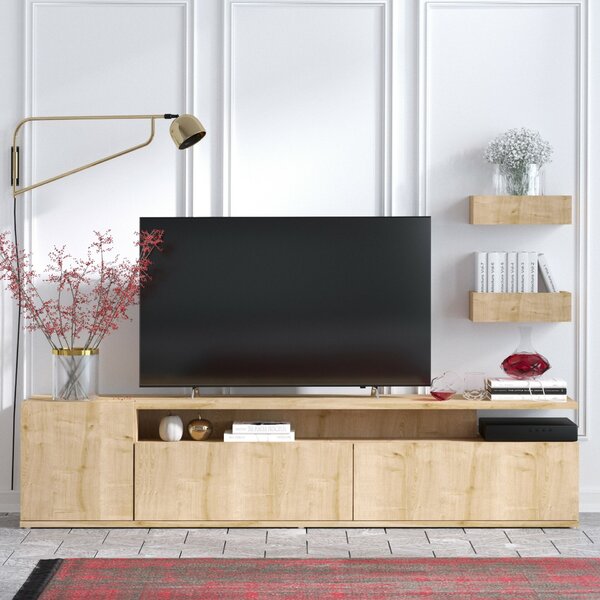 Hanah Home TV Unit Oak Alika