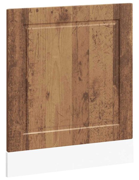 Mosogatógép panel Porto régi fa 60x1,5x57 cm műanyag fa