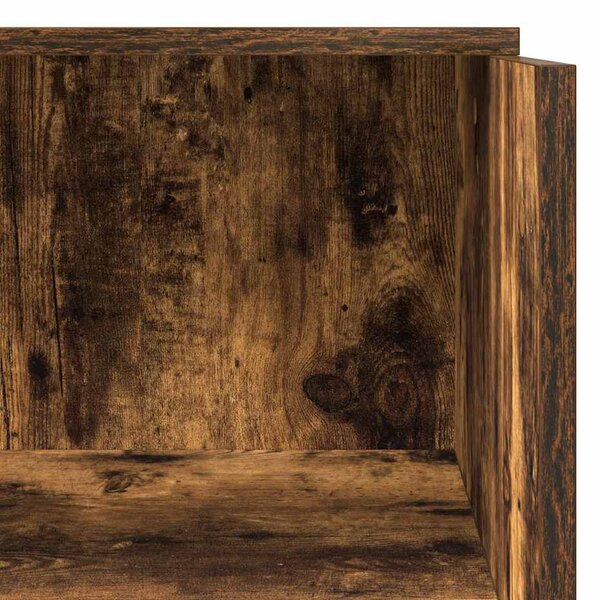 Recepciós pult füstös tölgy 55x50x103,5 cm szerelt fa