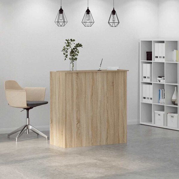 Sonoma tölgyfa recepciósasztal 100 x 50 x 103,5 cm