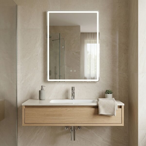 LED Tükör MARLO 70X50