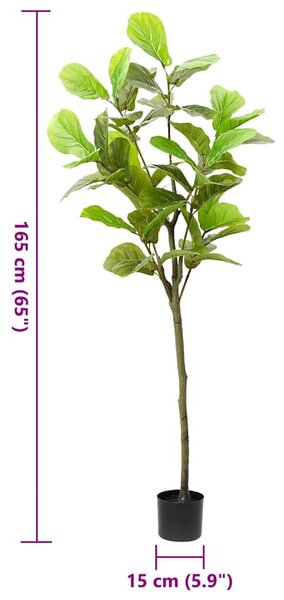 Zöld mű fikusz fa 48 levéllel 165 cm
