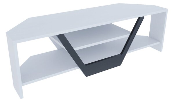 Hanah Home Sares TV állvány - fehér, fekete