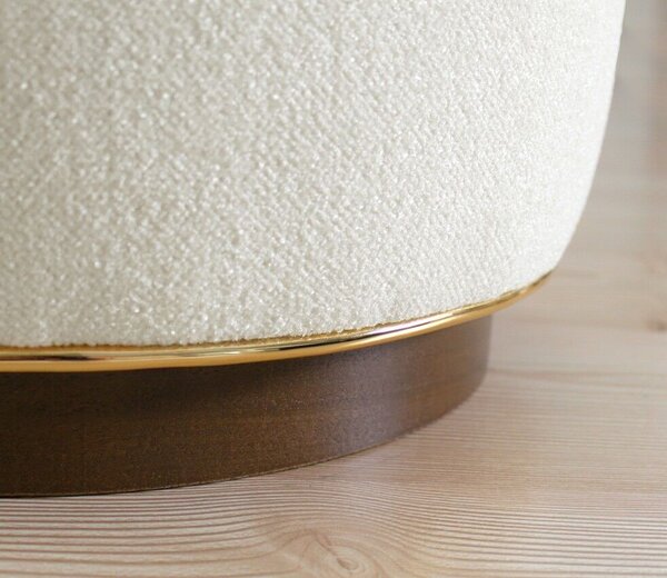 Atelier Del Sofa Puff Krém Zeone - Krém