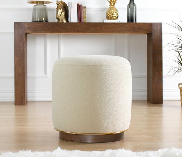 Atelier Del Sofa Puff Krém Zeone - Krém