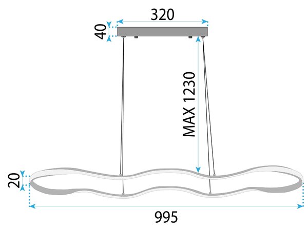 LED Lámpa LHJ028-CP GOLD