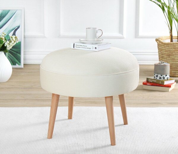 Atelier Del Sofa Romley puff, krém