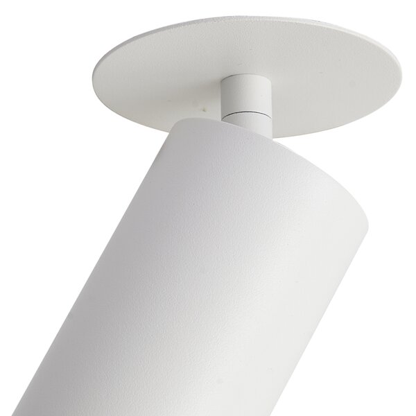 Modern, süllyesztett spotlámpa fehér GU10 50mm IP44 - Chels