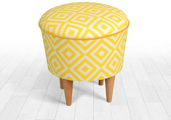 Atelier Del Sofa Puff Yellow Sun - Sárga