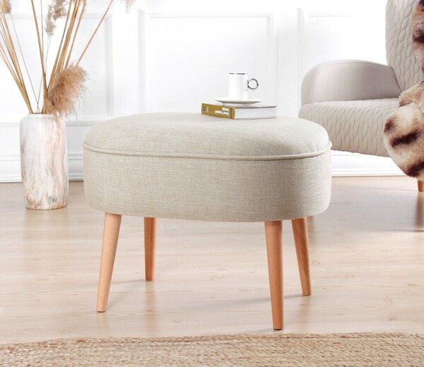 Atelier Del Sofa Puff krém Timoon - Krém