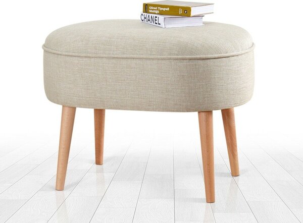 Atelier Del Sofa Puff krém Timoon - Krém