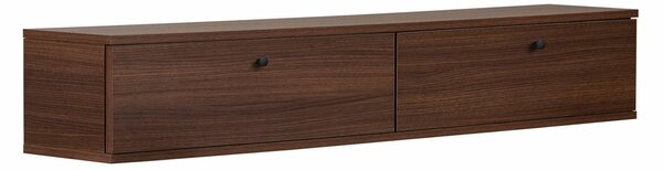 Hanah Home TV állvány Walnut Ligne 160 - Milano Walnut