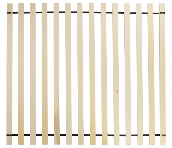 Ágy MARGUT 160 x 200 cm Világosszürke