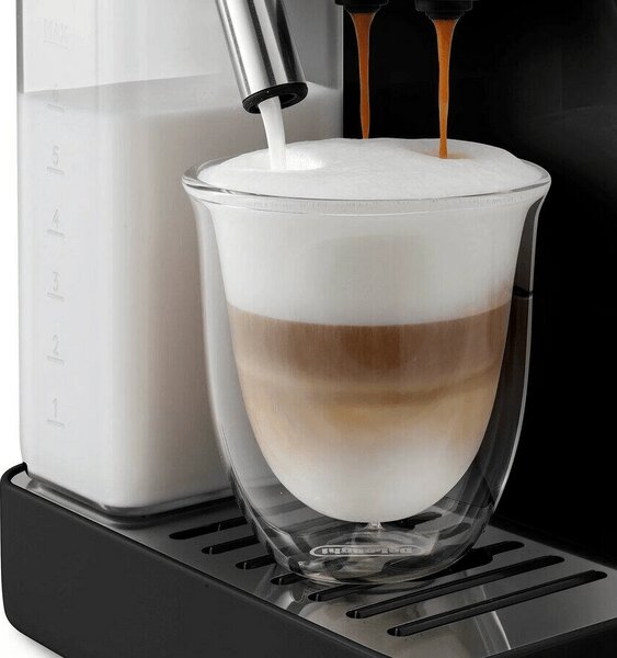 Delonghi Rivelia Start Automata kávéfőző, fekete