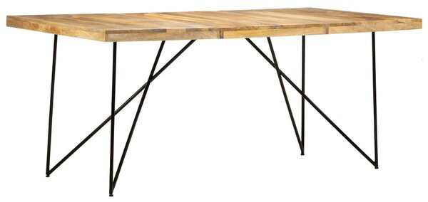 Tömör mangófa étkezőasztal 180 x 90 x 76 cm