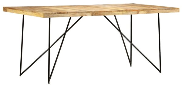 Tömör mangófa étkezőasztal 180 x 90 x 76 cm