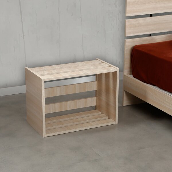 Hanah Home Éjjeliszekrény Oak Fuga - Tölgy