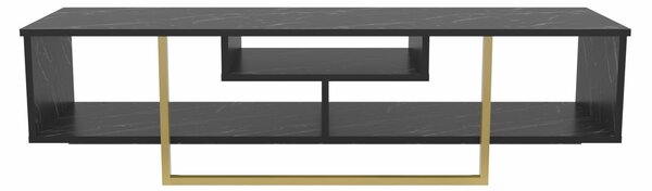 Hanah Home TV Állvány BlackGold Asal 150 - fekete, arany