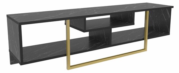 Hanah Home TV Állvány BlackGold Asal 150 - fekete, arany