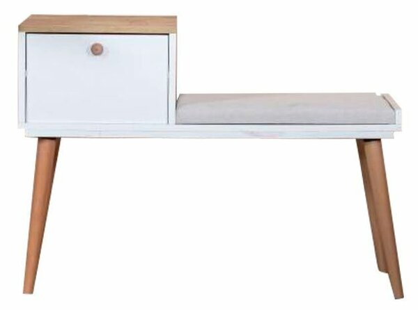 Hanah Home Bohem pad - fehér, tölgy