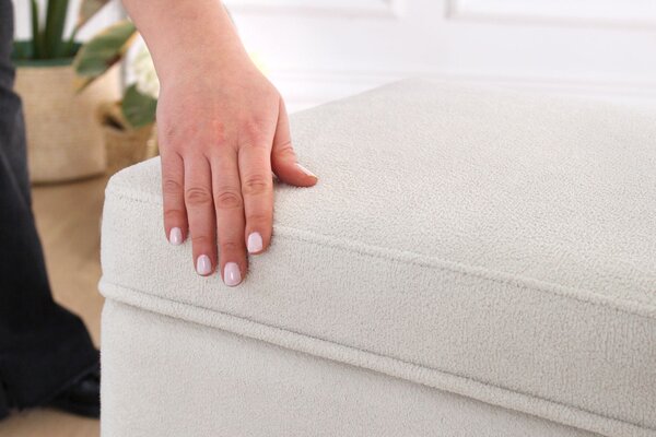 Atelier Del Sofa Mosvile krémszínű puff - Krém