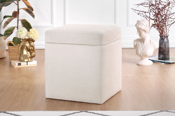 Atelier Del Sofa Mosvile krémszínű puff - Krém
