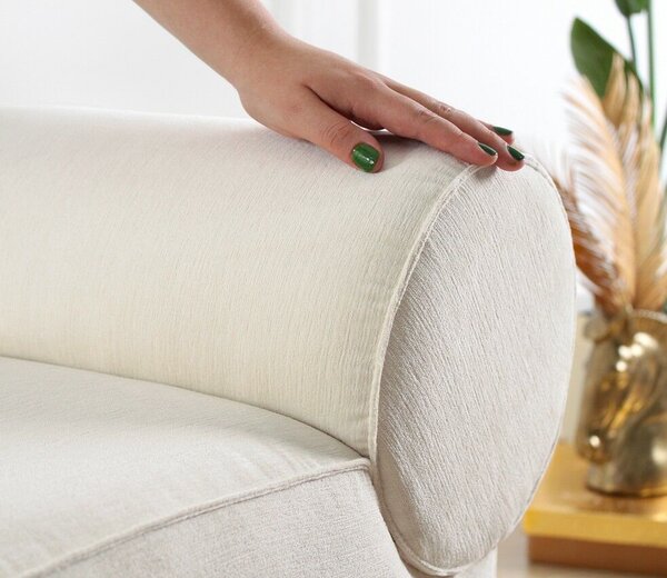 Atelier Del Sofa Krém Linburg Puff - Krém