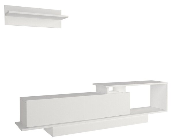 Hanah Home TV Unit White Asos - White