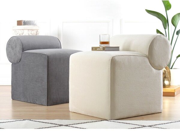 Atelier Del Sofa Krém Linburg Puff - Krém