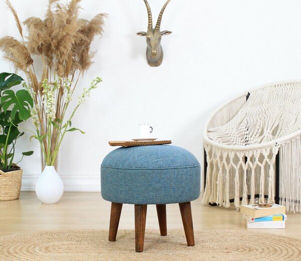 Atelier Del Sofa Puff Kék Deff - Kék