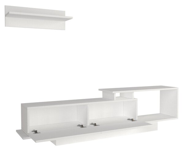 Hanah Home TV Unit White Asos - White