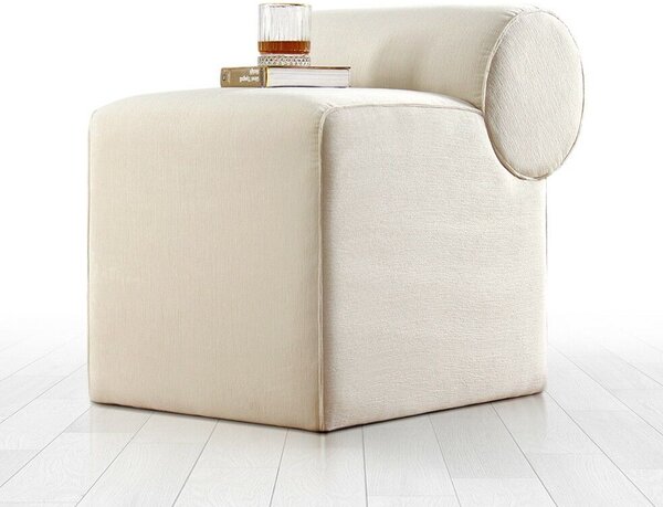 Atelier Del Sofa Krém Linburg Puff - Krém