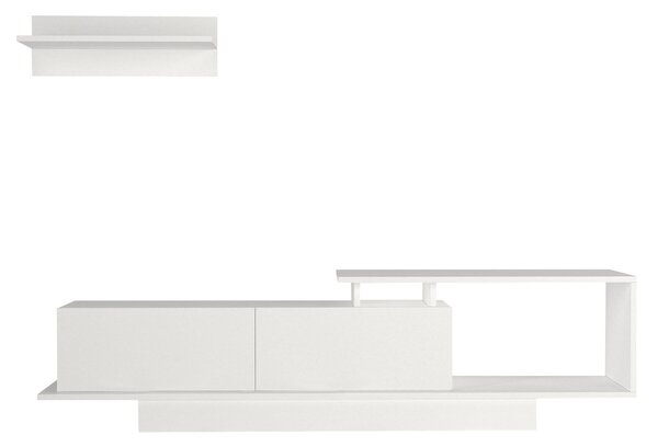 Hanah Home TV Unit White Asos - White
