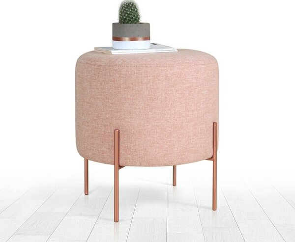 Atelier Del Sofa Puff, rózsaszín réz, 44 - rózsaszín
