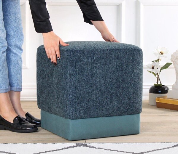 Atelier Del Sofa Borgot puff - kék