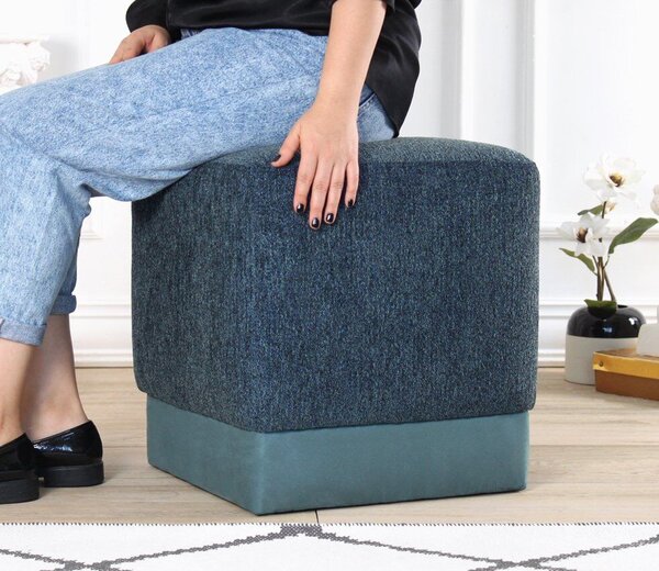 Atelier Del Sofa Borgot puff - kék