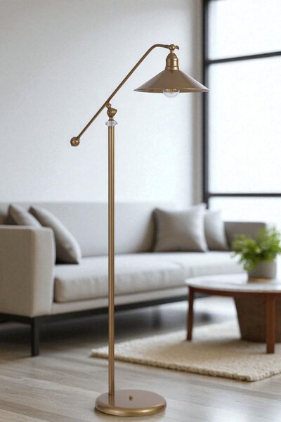 Opviq Floor Lamp Gold 8959-12