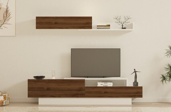 Hanah Home TV-állvány Elda - fehér dió