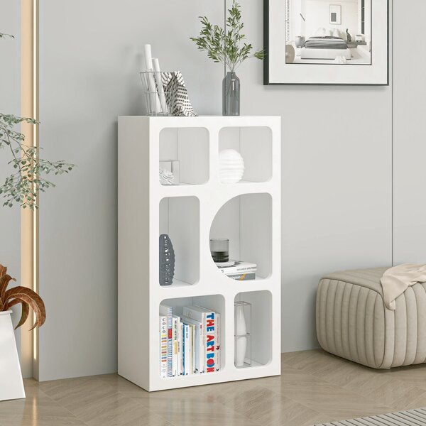 Hanah Home Bohem Fehér Könyvespolc, 90cm