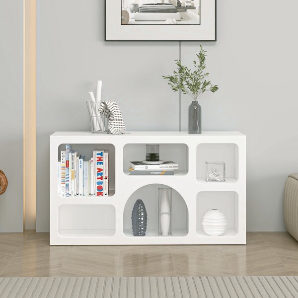 Hanah Home Bohem Fehér Könyvespolc, 90cm